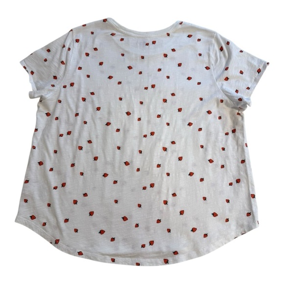 Old Navy EveryWear Strawberry Print Slub-Knit T-Shirt - Size XL - Picture 3 of 10
